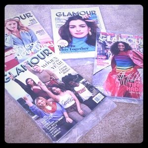 5 NWT Glamour magazines